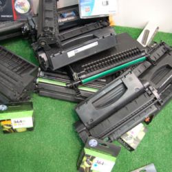 Tóner de impresora para reciclar