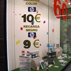 Oferta para recarga de cartuchos